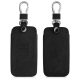 Etui na kluczyki do samochodu Renault / Dacia - 4 przyciski - Keyless Go, kwmobile, Skóra ekologiczna, Czarny, 48563.01