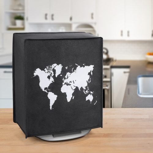 Osłona ochronna do Thermomixa TM6/TM5, Kwmobile, czarno-biała, plastik, 55449.01