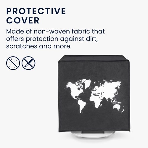 Osłona ochronna do Thermomixa TM6/TM5, Kwmobile, czarno-biała, plastik, 55449.01