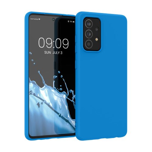 Etui do Samsung Galaxy A52 / Galaxy A52 5G / Galaxy A52s 5G, Silikon, Niebieski, 54346.157