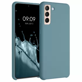   Etui do Samsunga Galaxy S21 Plus, Silikon, Niebieski, 54066.206