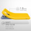 Etui do Samsunga Galaxy S21 FE, Silikon, Żółty, 55484.143