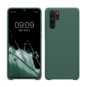 Etui do Huawei P30 Pro, Silikon, Zielone, 47423.166