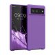 Etui do Google Pixel 6, Silikon, Fioletowy, 55480.221, kwmobile