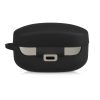 Etui na słuchawki Sony WF-1000XM4, Kwmobile, Czarne, Silikon, 55661.01