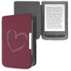 Pokrowiec na PocketBook Touch Lux 3 / Basic Touch 2 / Basic Lux, Skóra ekologiczna, Fioletowy, kwmobile, 55747.01