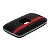 Osłona kluczyka do samochodu Renault / Dacia - 4 przyciski - Keyless Go, kwmobile, plastik, czarny / czerwony, 54805.02