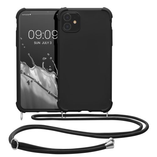 Etui do iPhone'a 11, Silikon, Czarny, 53838.01