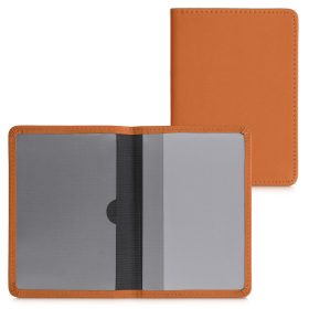   Okładka na dokumenty samochodowe, Kwmobile, Pomarańczowa, Skóra ekologiczna, 50103.29