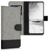 Etui do OnePlus Nord N100, tekstylne, szare, 55808.22
