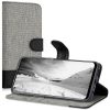Etui do OnePlus Nord N100, tekstylne, szare, 55808.22