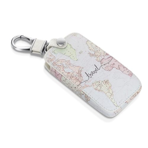 Etui na kluczyki do samochodu Renault / Dacia - 4 przyciski - Keyless Go, kwmobile, Skóra ekologiczna, Multicolor, 44637.47