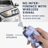 Etui na kluczyki do samochodu Renault / Dacia - 4 przyciski - Keyless Go, kwmobile, Skóra ekologiczna, Multicolor, 44637.46