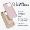 Etui do Apple iPhone 13, Silikon, Kremowy, 55878.154, kwmobile