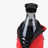Zestaw 2 pokrowców Cooler Jacket na butelki SodaStream, Kwmobile, czarno-czerwony, neopren, 55883.01
