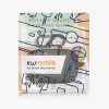 Etui na słuchawki JBL Live Free NC, Kwmobile, Czarne, Silikon, 55889.01