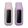 Zestaw 2 etui do Fitbit Inspire 2/Ace 3, Kwmobile, fioletowy/różowy, silikon, 54017.06