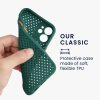 Etui do Apple iPhone 12 Mini, Silikon, Zielone, 55896.80, kwmobile