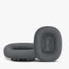 Zestaw 2 poduszek nausznych do słuchawek Apple AirPods Max, Kwmobile, Szary, Skóra ekologiczna, 55895.19