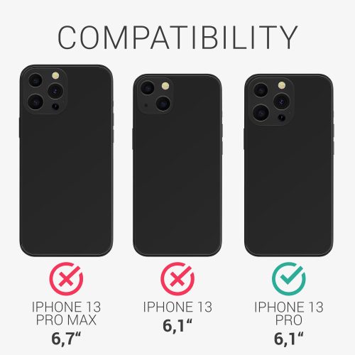 Etui do iPhone'a 13 Pro, Drewno, Brąz, 55967.02