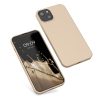 Etui do iPhone'a 13, Silikon, Kremowy, 55948.154