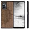Etui do Xiaomi Redmi Note 10 Pro, Drewno, Brąz, 55940.01