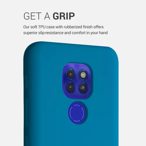 Etui na Motorola Moto G9 Play / Moto E7 Plus, Silikon, Zielone, 53403.224, kwmobile