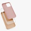 Etui do iPhone'a 12 / iPhone'a 12 Pro, Silikon, Kremowy, 52641.194