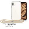Etui do iPhone'a 11, Silikon, Przezroczysty, 49740.10