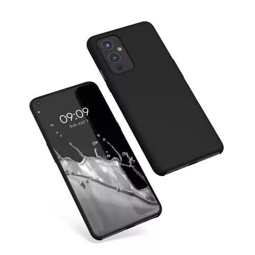 Etui do OnePlus 9, Silikon, Czarny, 56040.01, kwmobile
