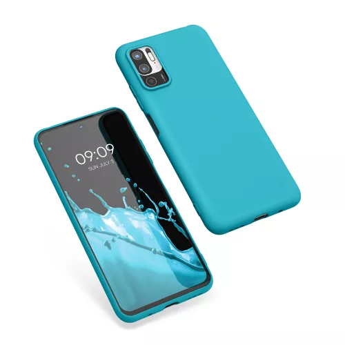 Etui do Xiaomi Redmi Note 10 5G, Silikon, Niebieski, 54947.223, kwmobile