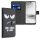Etui do Samsunga Galaxy A22, Skóra ekologiczna, Czarny, 55496.04