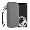 Uniwersalne etui na telefon XL - 6,8 cala, Neopren, Szary, 46188.4.155, kwmobile