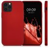Etui do iPhone'a 12 / iPhone'a 12 Pro, Silikon, Czerwone, 56114.36