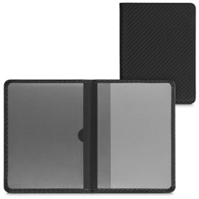   Okładka na dokumenty samochodowe, Kwmobile, Czarna, Eko skóra, 53857.07