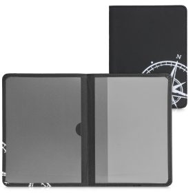   Okładka na dokumenty samochodowe, Kwmobile, Czarno-Biała, Skóra Ekologiczna, 53857.10