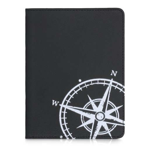 Okładka na dokumenty samochodowe, Kwmobile, Czarno-Biała, Skóra Ekologiczna, 53857.10