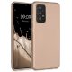 Etui do Samsunga Galaxy A52 / Galaxy A52 5G / Galaxy A52s 5G, Silikon, Złoto, 54351.66, kwmobile
