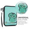Uniwersalne etui do czytnika eBooków 6 cali, Kwmobile, Multicolor, Textile, 50335.10