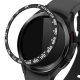 Ramka tarczy do zegarka Samsung Galaxy Watch 4 Classic (46mm), kwmobile, stal, czarna, 56179.01