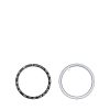Ramka tarczy do zegarka Samsung Galaxy Watch 4 Classic (46mm), kwmobile, stal, czarna, 56179.01