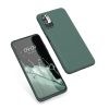 Etui do Xiaomi Redmi Note 10 5G, Silikon, Zielone, 54947.171, kwmobile