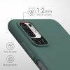 Etui do Xiaomi Redmi Note 10 5G, Silikon, Zielone, 54947.171, kwmobile