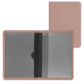   Okładka na dokumenty samochodowe, Kwmobile, Różowa, Skóra ekologiczna, 50103.167