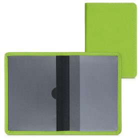   Okładka na dokumenty samochodowe, Kwmobile, Zielona, Skóra ekologiczna, 50103.159