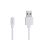 Kabel ładujący USB do Willful Smartwatch/Fitnesstracker, Kwmobile, Biały, Plastik, 54523.02