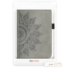 Pokrowiec na PocketBook Touch Lux 5 / Touch Lux 4 / Touch HD 3, Skóra ekologiczna, Szary, kwmobile, 54817.06