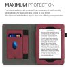 Etui na Kindle Paperwhite 10, Skóra ekologiczna, Czerwone, kwmobile, 50222.04