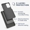 Etui do Samsung Galaxy A52 / Galaxy A52 5G / Galaxy A52s 5G, Silikon, Szary, 54347.47, kwmobile