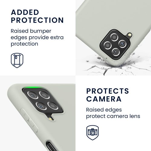 Etui do Samsunga Galaxy A22, Silikon, Zielone, 55493.70, kwmobile